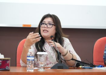 Kepala Biro Humas Promosi dan Protokol, Ariastuty Sirait saat menerima kunjungan dari EHL Campus Singapore, Jumat, 14 Februari 2025. (Foto: Humas BP).