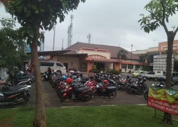 Lahan parkir RSUD Kardinah Kota Tegal yang diperebutkan. (Foto: Ist./A. Ristanto).