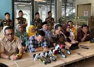 Wakil Ketua Umum, Partai Golkar Idrus Marham (kanan) saat menyatakan partainya resmi membentuk tim hilirisasi sebagai langkah strategis mendukung visi pemerintah. (Foto: Ist./Partai Golkar).