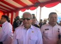 Kepala BNN RI, Marthinus Hukom, di acara konferensi pers pengungkapan 2 ton sabu di Dermaga Bea Cukai Tanjung Uncang, Senin, 26 Mei 2025. (Foto: HMStimes./Flavia Donella Bangun).