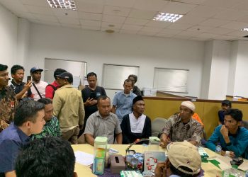 Suasana diskusi nelayan Nongsa dan Komisi I DPRD Kota Batam, Kamis, 2 Juli 2025.