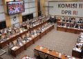 Ruang rapat Komisi III DPR di Senayan, Jakarta. (Foto: Ist./ detik.com).