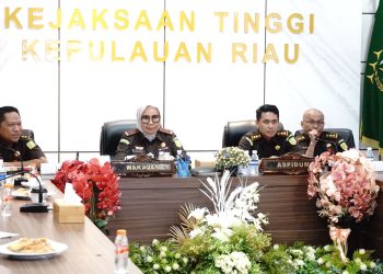 Kejati Kepri hentikan penuntutan dua perkara kekerasan terhadap anak dan KDRT di Kepulauan Anambas melalui restorative justice. (Foto: Gultom).