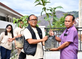 Wakil Bupati Samosir Ariston tua Sidauruk Tekankan Pentingnya Pembangunan Kawasan Pemukiman yang Terintegrasi di Kabupaten Samosir. (Foto: Hendrikoh).
