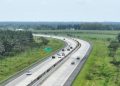 Salah satu ruas jalan tol yang sudah difungsikan.(Foto: Ist./Dok. PT Hutama Karya (Persero)).