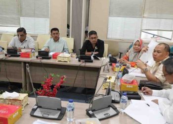 Gelar Rapat Paripurna tentang Ranperda PSU Perumahan di kantor DPRD. (Foto: Humas DPRD).