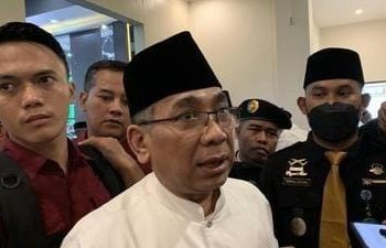 Ketua Umum Pengurus Besar Nahdlatul Ulama (PBNU), Yahya Cholil Staquf atau Gus Yahya. (Foto: Ist./ CNN Indonesia).