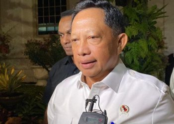 Menteri Dalam Negeri (Mendagri) Tito Karnavian usai melaporkan sejumlah masalah kepada Presiden Prabowo Subianto di Istana Kepresidenan Jakarta pada Senin, 24 November 2025. (Foto: Ist./ Kompas.com).