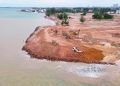 Proses Reklamasi yang menyebabkan pencemaran laut
Tanjung Buntung, Kota Batam, Jumat, 28 November 2025. (Foto: Akar Bhumi).