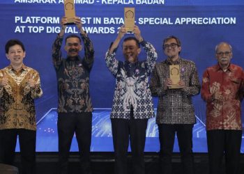 BP Batam dapat penghargaan skala nasional. (Foto: Humas BP).