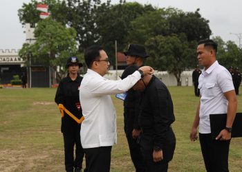 Jajaran pejabat struktural di Kedeputian Bidang Pengelolaan Bandara adakan retreat di Mako Brimob. (Foto: Humas BP).