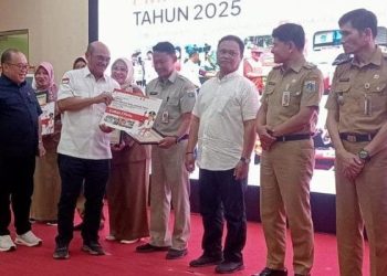 Acara penutupan Bulan Dana PMI Tingkat Kota Jakarta Timur Tahun 2025 di Gedung Serbaguna Blok C, Kantor Walikota Adminstrasi Jakarta Timur, Selasa, 23 Desember 2025. (Foto: Ist./PMI Jaktim).