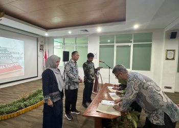 Pengukuhan kepala ruangan dan kepala instansi RSBP Batam. (Foto: Humas BP).