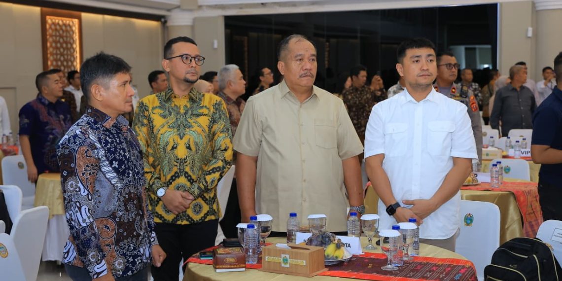 Pengukuhan pengurus Abpednas. (Foto: Risma./HMS).