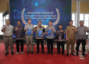 Pemkab Asahan Raih Opini Kualitas Tinggi Tanpa Maladministrasi dari Ombudsman RI. (Foto: Risma./HMS).