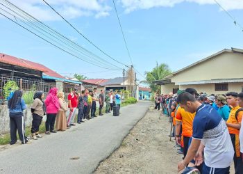 Camat Kota Kisaran Timur Pimpin Pelaksanaan Inovasi MAS BERLIAN, Jumat, 30 Januari 2026. (Foto: Risma./ HMS).