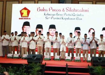 Partai Gerindra gelar buka puasa bersama anggota DPRD. (Foto: Humas DPRD).