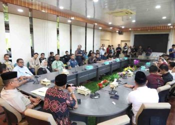 RDPU bahas tenggelamnya kapal tuqboat milik PT ASL Tanjung Uncang. (Foto: Humas DPRD).