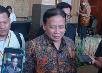 Kepala Bidang Pengawasan Hakim dan Investigasi KY, Abhan di PN Batam (Foto: Putra Gema Pamungkas)