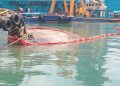 Kapal tugboat tenggelam di kawasan perairan PT ASL Shipyard Batam (Dok: SAR Tanjungpinang)