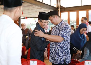 Wali Kota Batam hadiri acara buka puasa di Alio Beach. (Foto: Diskominfo).