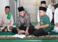 Kepala BP Batam, Amsakar Achmad Safari Ramadan ke Musala At-Taubah dan Masjid Nurul Falah Golden Park Nongsa. (Foto: Humas BP).