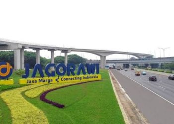 Jagorawi jalan tol pertama yang dibangun di Indonesia. (Foto: Ist./ kompas.com).