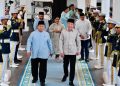 Jokowi bersama keluarga hadir dalam acara open house Presiden Prabowo di Istana Merdeka Jakarta. (Foto:
Ist./ Biro Pers Sekretariat Presiden).