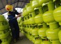 Petugas Pertamina saat melakukan pengecekan gas LPG 3 kilogram (Dok: Pertamina)