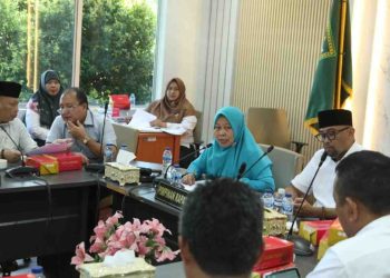 Rakor tentang pengelolaan sampah. (Foto: Humas DPRD).