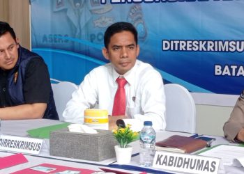 Direktur Reserse Kriminal Khusus Polda Kepri Kombes Pol Silvester Simamora (Foto: Putra Gema Pamungkas)