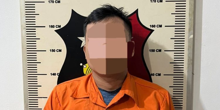 Pelaku penusukan driver ojek online di Batam (Dok: Polsek Bengkong)