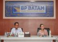 Kepala BP Batam, Amsakar Achmad dan wakil Kepala BP Batam, Li Claudia Chandra. (Foto: Humas BP).
