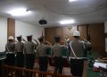 Empat bintara Polda Kepri saat menjalani sidang kode etik (Dok: Humas Polda Kepri)