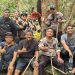Aparat kepolisian bersama polisi kehutanan melakukan patroli dan peninjauan langsung ke habitat bunga langka Rafflesia hasseltii di Anambas (Dok: Polsek Siantan)