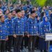 Para Aparatur Sipil Negara (ASN) berseragam baju Korps Pegawai Republik Indonesia  (Korpri). (Foto: Ist./ tvrinews.com)