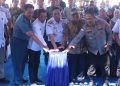 Kepala Badan Keamanan Laut Republik Indonesia, Laksdya TNI Irvansyah saat meresmikan Mako Bakamla Zona Barat di Batam (Dok: Polda Kepri)
