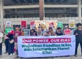 Aksi Hari Bumi 2026 Walhi Riau di Pekanbaru (Dok: Walhi Riau)