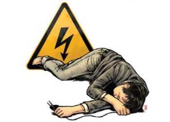 ilustrasi kecelakaan kerja (Dok: istimewa)