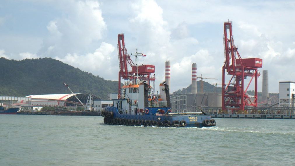 Kawasan industri PT Bintan Alumina Indonesia (BAI) yang berlokasi di kawasan PSN GBKEK Bintan (Foto: Putra Gema Pamungkas)