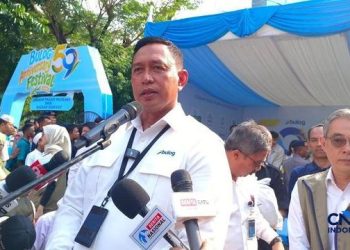Direktur Utama Perum Bulog, Ahmad Rizal Ramdhani saat ditemui pers di Kantor Pusat Bulog, Jakarta. (Foto: Ist./ CNBC Indonesia).