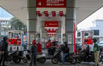 SPBU Pertamina tetap layanan pembelian bahan bakar minyak (BBM) Pertalite secara normal.(Foto: Ist./ cnnindonesia.com).