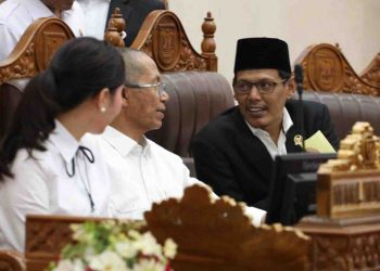 Rapat paripurna tentang penjelasan APBD tahun 2025. (Foto: Humas DPRD).