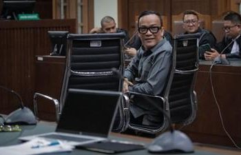 Terdakwa kasus dugaan pemerasan dalam pengurusan Sertifikat K3 di Kementerian Ketenagakerjaan, Immanuel Ebeneze (Foto: Ist./ CNN Indonesia )