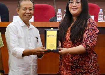 Kunjungan akademik UNIBA ke kantor BP Batam. (Foto: Humas BP).