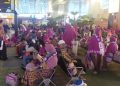 Ratusan jemaah umrah asal Lombok di Bandara Soekarno-Hatta, Tangerang, Banten. Mulai 1 Juli 2026 para jemaah wajib melalui Termjnal 2F. (Foto: Ist./ kumparan).