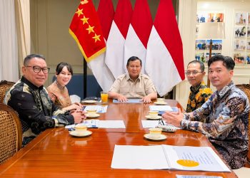 Pertemuan BP Batam dengan presiden RI, Prabowo Subianto. (Foto: Humas BP).