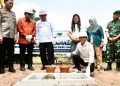 Ground breaking pembangunan SMKN 13 Tanjung Buntung. (Foto: Humas BP).