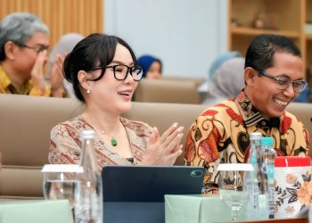 Laporan Keuangan dari kepala BP dan Wakilnya Tahun Anggaran (TA) 2025 dalam Rapat Dengar Pendapat (RDP) bersama Komisi VI DPR RI di Jakarta, Kamis, 16 Juli 2026. (Foto: Humas BP).