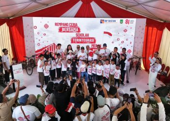 Kegiatan di Rempang ceria menyambut HUT RI ke-81. (Foto: Humas BP).